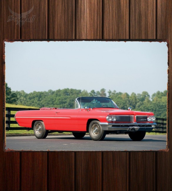 Металлическая табличка Pontiac Catalina Convertible Металлическая табличка Pontiac Catalina Convertible